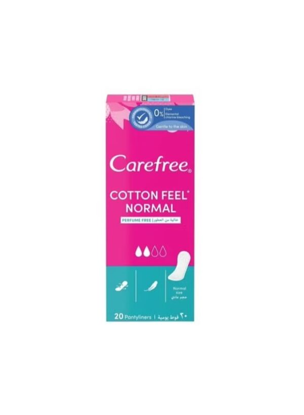 CARE FREE DAILY 20 PCS. COTTON FRESH ENVELOPED