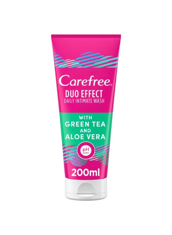 CARE FREE INTIMATE WASH 200 ML W GREEN TEA & ALEO