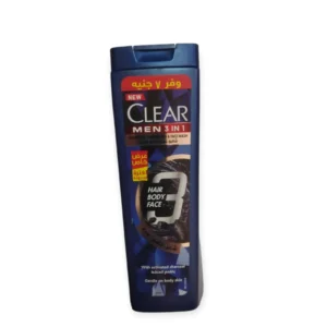 CLEAR MEN SH.&SH.G &FACE 180 ML 3 IN 1 OFFER 7L.E