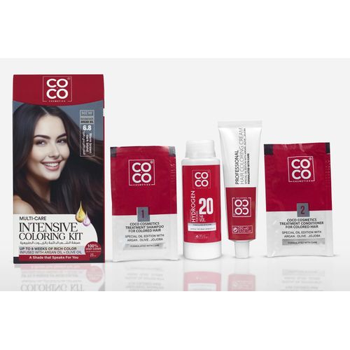 COCO MULTI-CARE INTENSIVE COLORING KIT 6.8 WARM BR