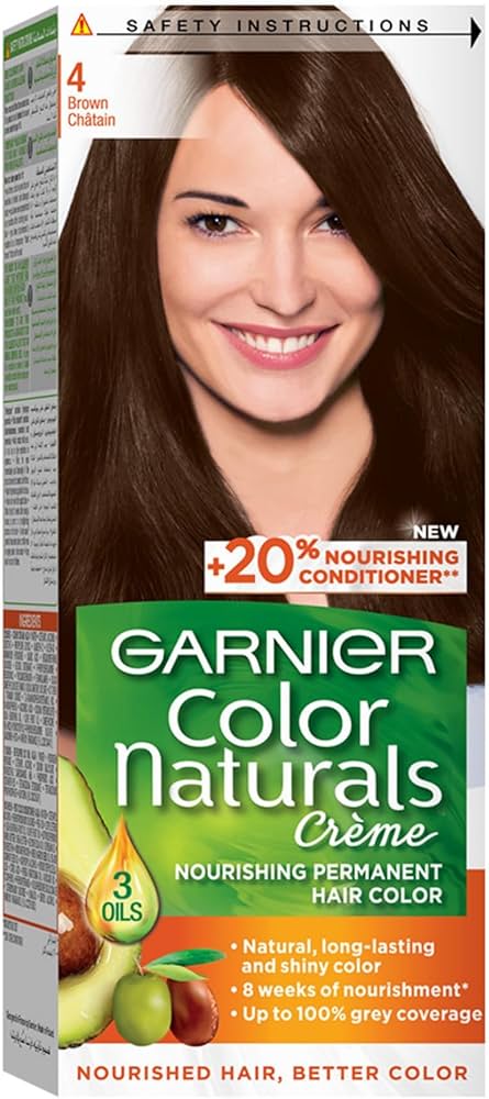 GARNIER COLOR NATURALS KIT NO.4 BROWN OFFER 15