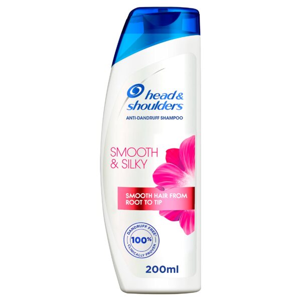 H & S SHAMPOO 200 ML SMOOTH & SILKY