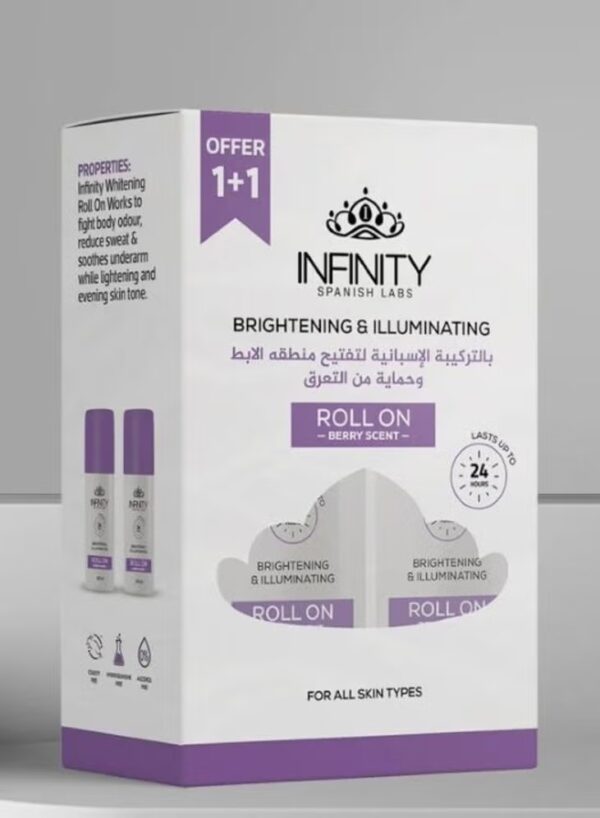 INFINITY ROLL ON BERRY 80ML 1+1 OFFER