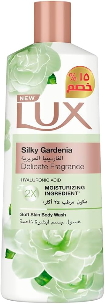 LUX SHOWER GEL 500 ML SILKY GARDENIA OFFER 15
