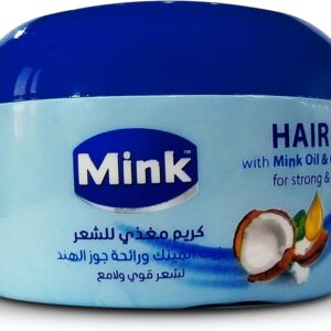 MINK HAIR FOOD CREAM 250 ML MINK OIL & COCONUT