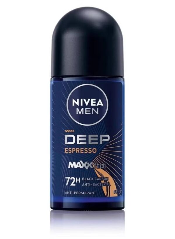 NIVEA DEO. ROLL ON 50 ML DEEP ESPRESO MAXX TECH F