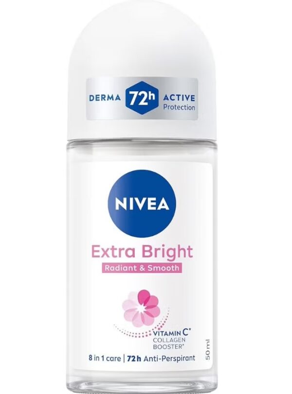 NIVEA DEO. ROLL ON 50 ML EXTRA BRIGHT RADIANCE