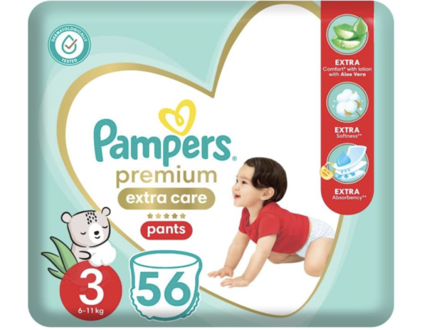 PAMPERS PREMIUM CARE PANTS NO.3 56 PANTS