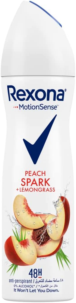 REXONA DEO.SPRAY WOMEN 150 ML PEACH LEMONGRASS