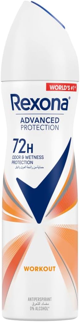 REXONA WOMEN DEO. SPRAY 150 ML WORK OUT