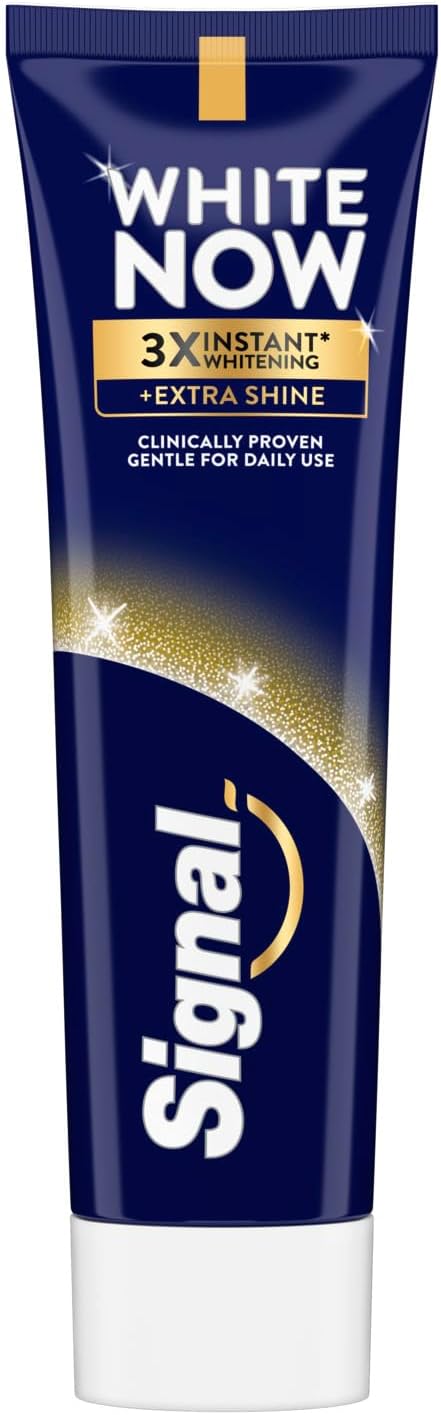 SIGNAL WHITE NOW 3 X 75 ML EXTRA SHINE
