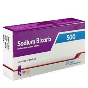 SODIUM BICARBONATE 500 GM 30 CAPSULE