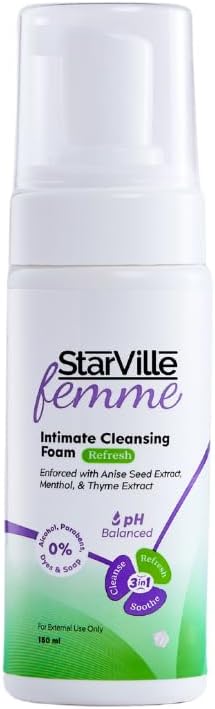 STARVILLE FEMME INTIMATE CLENSING FOAM 150 ML REFR