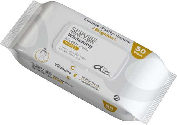 STARVILLE MICELLAR WATER WIPES 50 PCS TRIPLE ACTIO