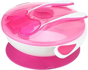 TRUE FEEDING BOWL WITH FORK&SPOON&SUCTION RING