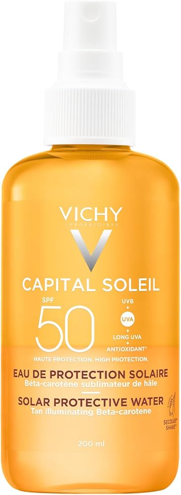 VICHY CAPITAL SOLEIL SOLAR PROTECTIVE WATER WITH H