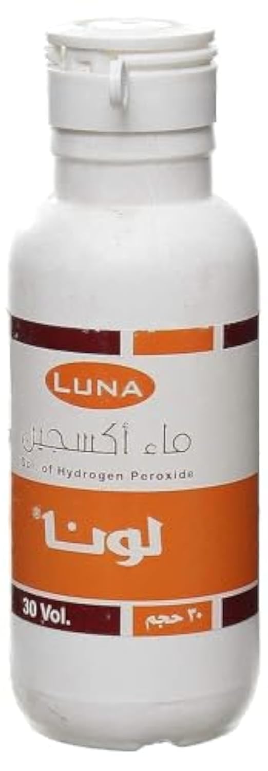 لونا ماء أوكسجين 30 فوليوم 80 مل