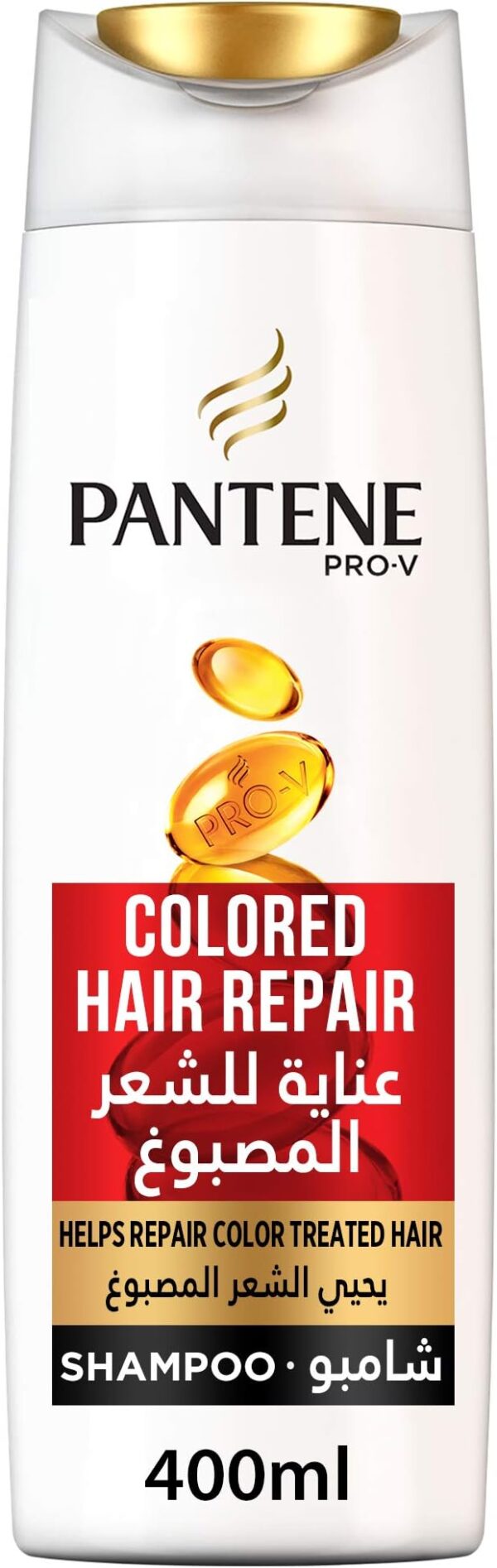 PANTENE SHAMPOO 400 ML COLORED HAIR REPAIR غوبصملا