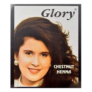 GLORY CHESTNUT 100 gm حنه جلوري كستنائي