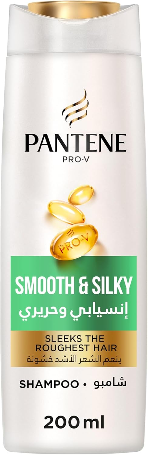 PANTENE SHAMPOO 200 ML SMOOTH & SILKY رح و يبايسنا