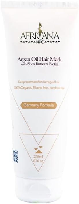 AFRICANA ARGAN OIL HAIR MASK 225 ML