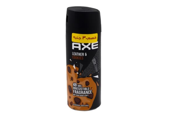 AXE DEO. SPRAY 150 ML LEATHER AND COOKIES OFFER 30